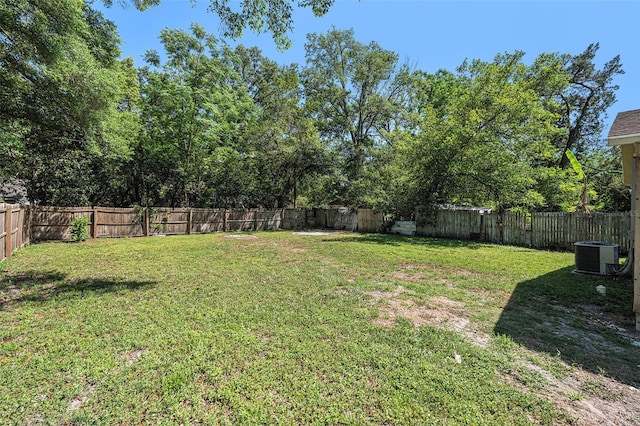 186 Grand Ave, Brooksville, FL 34604 - view of yard with central AC