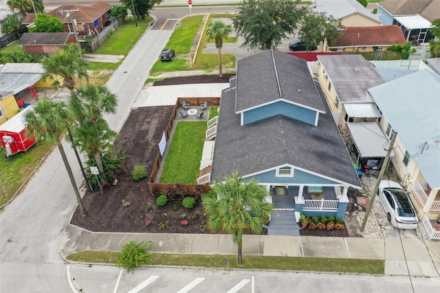 2704 W Main St, Tampa, FL 33607 - birds eye view of property with a residential view