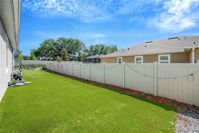 2511 Early Dawn Ct, Valrico, FL 33594 - view of yard with a fenced backyard