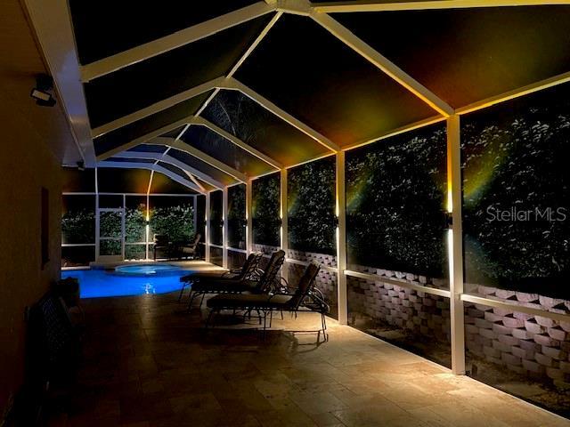 8933 Crescent Forest Blvd, New Port Richey, FL 34654 - view of sunroom