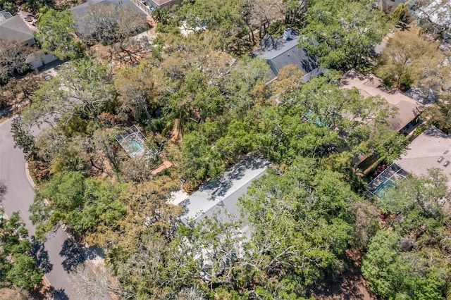 187 Sage Cir, Crystal Beach, FL 34681 - drone / aerial view