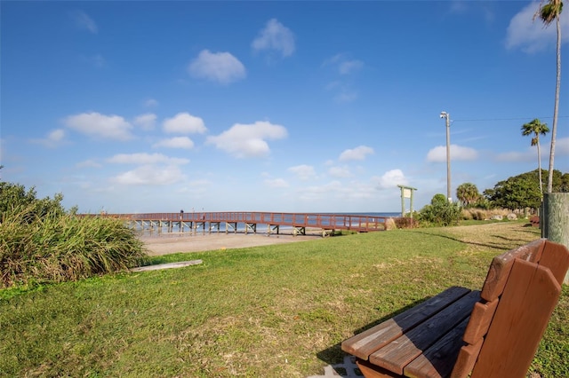 187 Sage Cir, Crystal Beach, FL 34681 - view of property's community with a yard