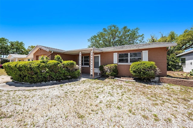 1051 Normandy Blvd, Holiday, FL 34691 - view of single story home