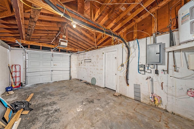 1051 Normandy Blvd, Holiday, FL 34691 - garage with a garage door opener and electric panel
