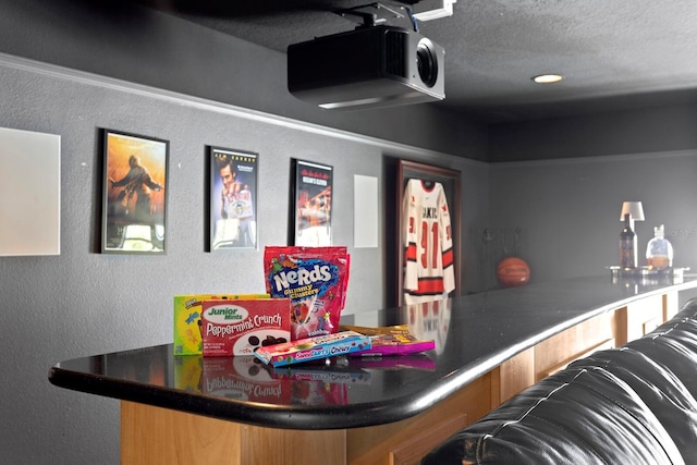 3325 W Wallcraft Ave, Tampa, FL 33611 - bar with a textured wall