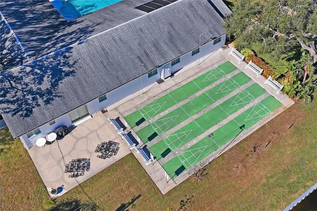 aerial view