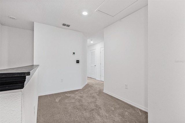 5429 Companion Ln, Tampa, FL 33619 - spare room featuring recessed lighting, baseboards, visible vents, and carpet