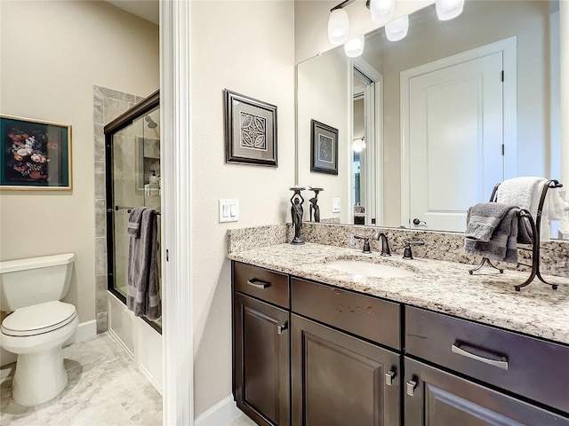 1509 Amarone Pl, Lutz, FL 33548 - full bathroom with vanity and shower / bath combination with glass door