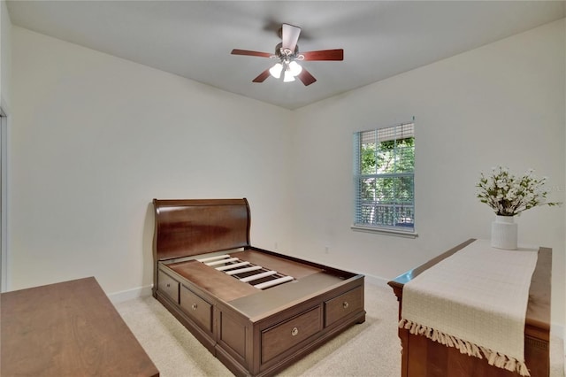 16420 Iola Woods Trl, Dade City, FL 33523 - bedroom featuring light carpet and baseboards