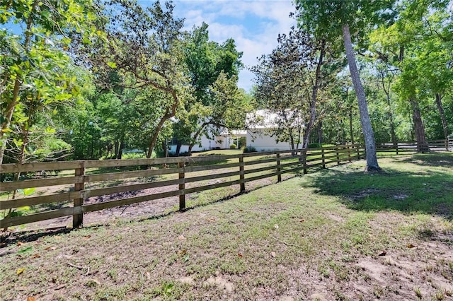 16420 Iola Woods Trl, Dade City, FL 33523 - view of yard featuring an attached garage and fence