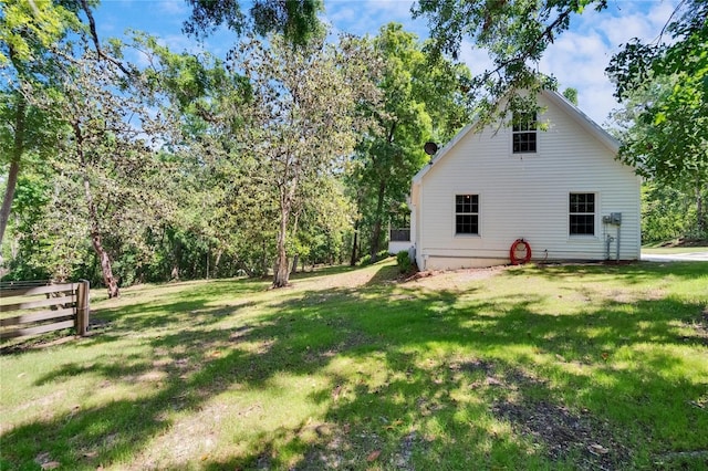 16420 Iola Woods Trl, Dade City, FL 33523 - view of yard with fence