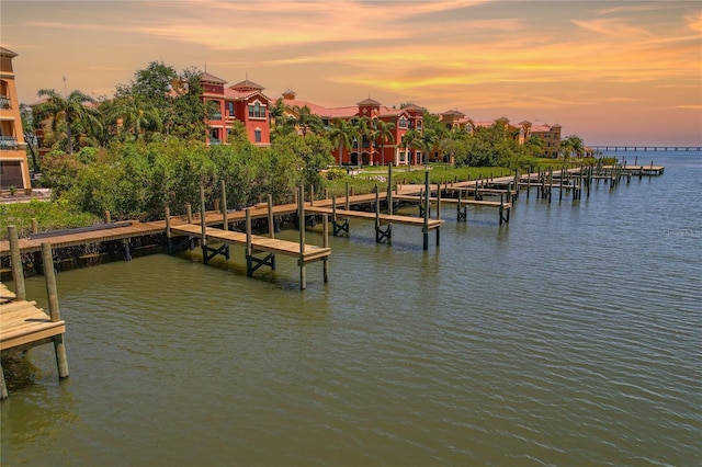 2746 Via Tivoli Unit 135A, Clearwater, FL 33764 - dock area with a water view