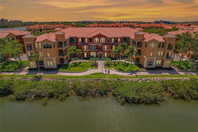 2746 Via Tivoli Unit 135A, Clearwater, FL 33764 - aerial view of a large body of water
