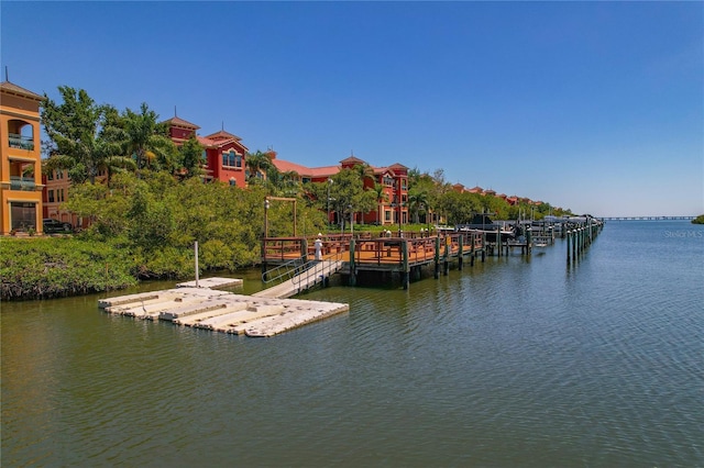 2746 Via Tivoli Unit 135A, Clearwater, FL 33764 - dock featuring a water view