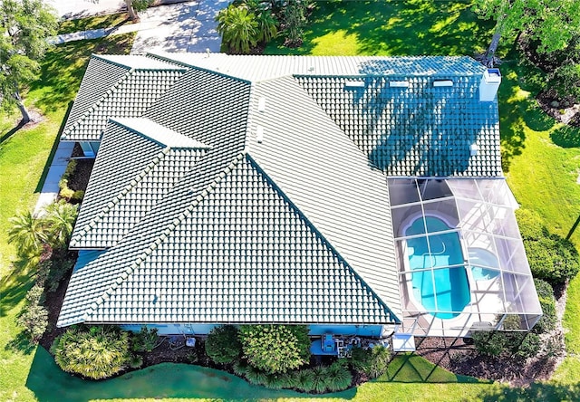 9159 Highland Ridge Way, Tampa, FL 33647 - birds eye view of property