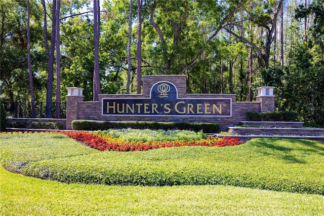 9159 Highland Ridge Way, Tampa, FL 33647 - community / neighborhood sign with a yard