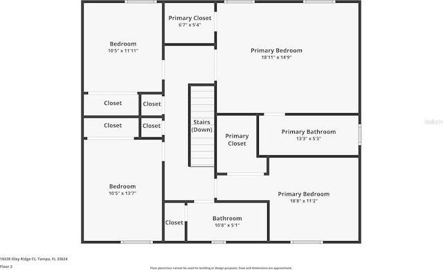 16528 Oley Ridge Ct, Tampa, FL 33624 - view of layout