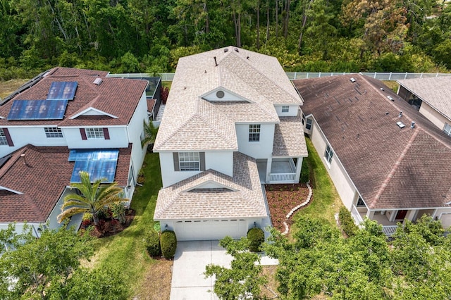 20123 Bay Cedar Ave, Tampa, FL 33647 - birds eye view of property with a view of trees