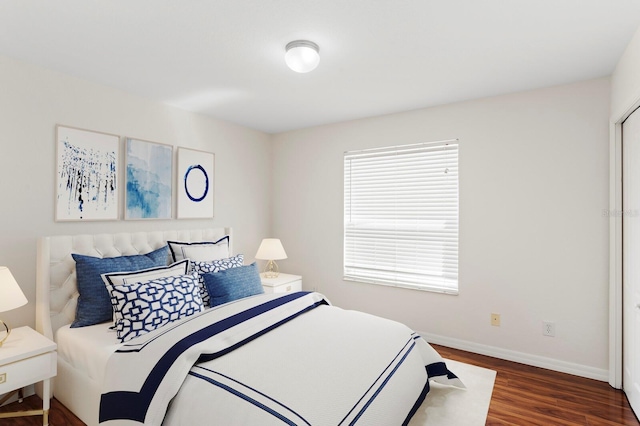20123 Bay Cedar Ave, Tampa, FL 33647 - bedroom with baseboards and wood finished floors