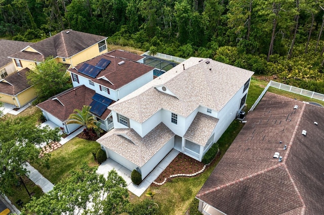20123 Bay Cedar Ave, Tampa, FL 33647 - birds eye view of property featuring a view of trees