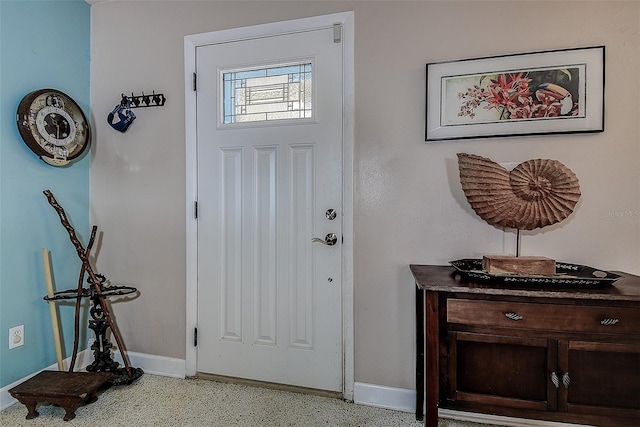 5931 33rd Ave N, Saint Petersburg, FL 33710 - foyer entrance featuring baseboards