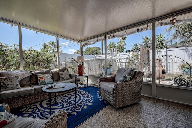 5931 33rd Ave N, Saint Petersburg, FL 33710 - sunroom / solarium with a healthy amount of sunlight and an outdoor living space