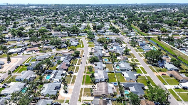 5931 33rd Ave N, Saint Petersburg, FL 33710 - bird's eye view featuring a residential view