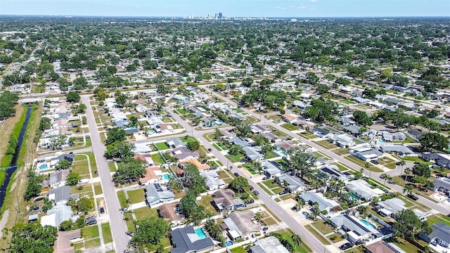 5931 33rd Ave N, Saint Petersburg, FL 33710 - birds eye view of property with a residential view