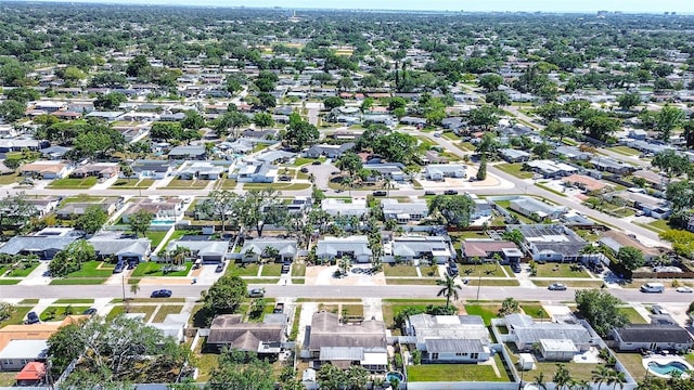 5931 33rd Ave N, Saint Petersburg, FL 33710 - drone / aerial view featuring a residential view