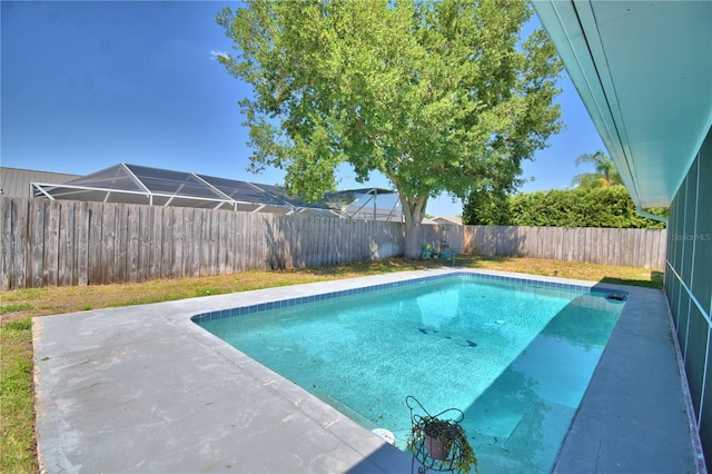 53 Paine Dr, Winter Haven, FL 33884 - view of swimming pool featuring a fenced backyard, a patio, and a fenced in pool