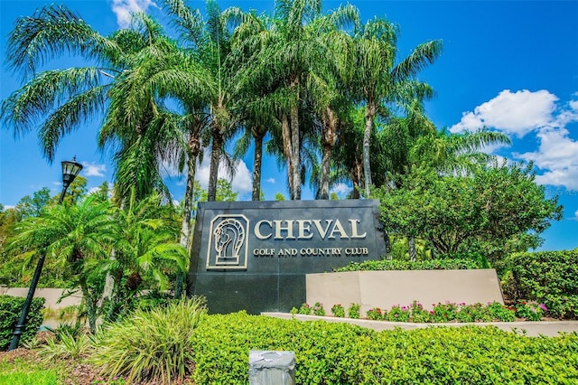 6006 Chellas Ct, Lutz, FL 33558 - view of community / neighborhood sign