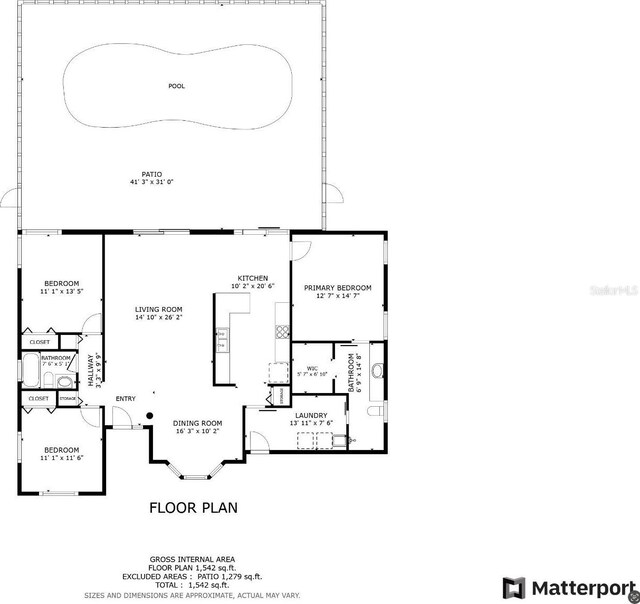 6148 Bonaventure Ct, Sarasota, FL 34243 - floor plan