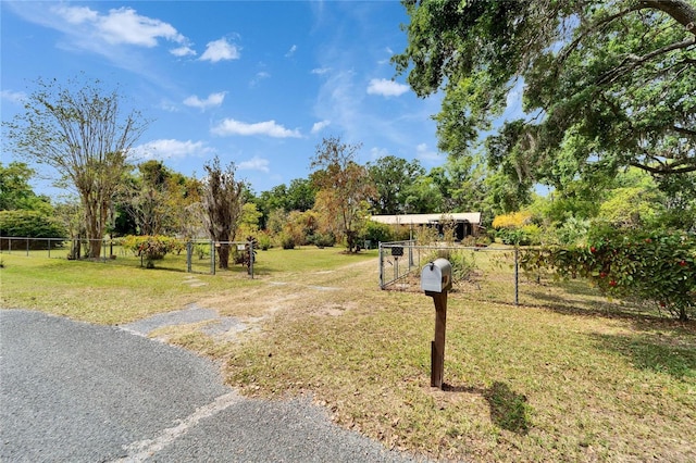 exterior space featuring fence