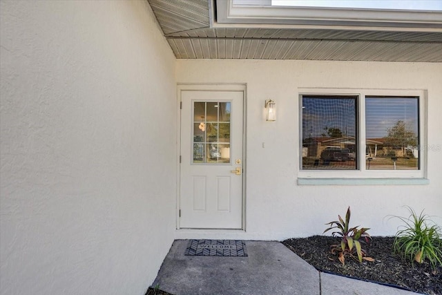 3404 33rd Street Ct W, Bradenton, FL 34205 - property entrance with stucco siding