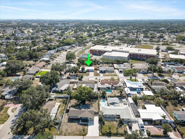 3404 33rd Street Ct W, Bradenton, FL 34205 - aerial overview of property's location featuring nearby suburban area