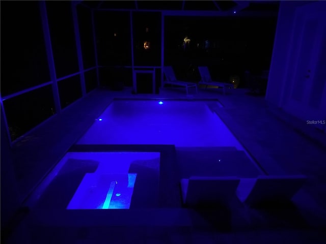 view of home theater room