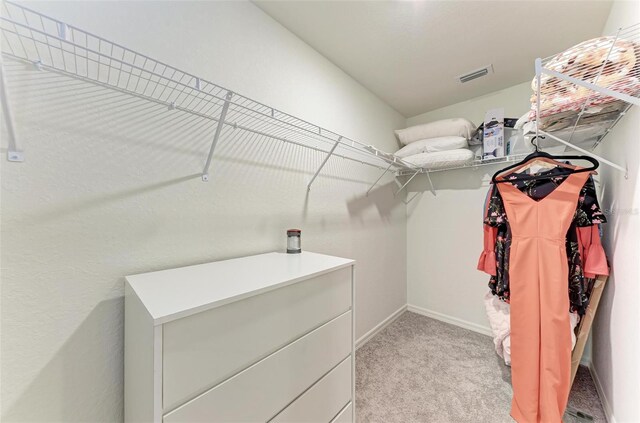 3879 E Price Blvd, North Port, FL 34288 - walk in closet with visible vents and light carpet