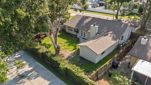 15118 Brushwood Dr, Tampa, FL 33624 - aerial view of property and surrounding area
