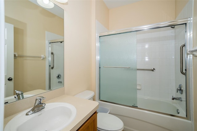 4235 Angelica Loop, Wesley Chapel, FL 33543 - bathroom with toilet, enclosed tub / shower combo, and vanity