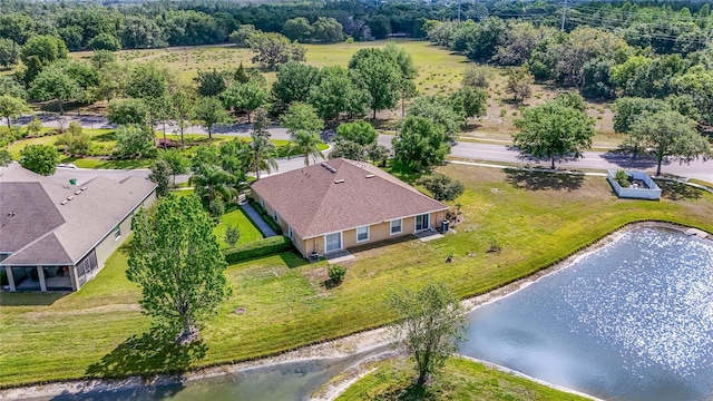 4235 Angelica Loop, Wesley Chapel, FL 33543 - aerial view of property and surrounding area featuring a large body of water