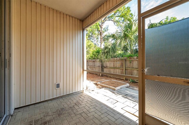13777 Forest Lake Dr, Largo, FL 33771 - view of unfurnished sunroom