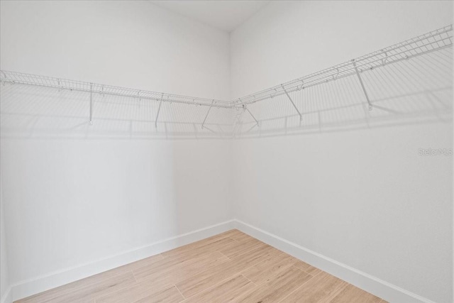 10493 Grail Ave, Englewood, FL 34224 - walk in closet featuring light wood-style flooring