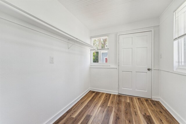 307 S Newport Ave, Tampa, FL 33606 - spacious closet with dark wood-style floors