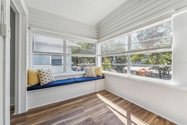 307 S Newport Ave, Tampa, FL 33606 - sunroom featuring a healthy amount of sunlight, wood finished floors, and baseboards