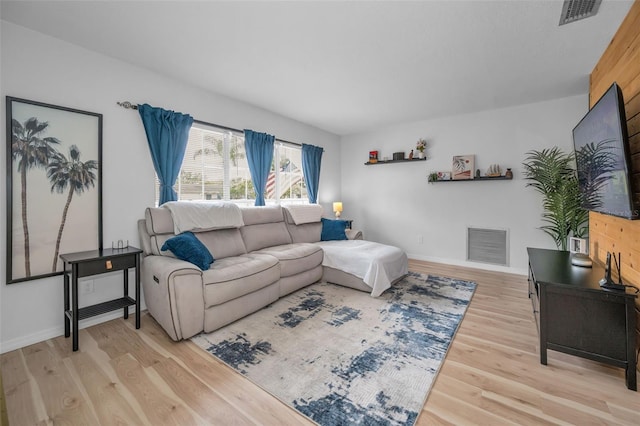 613 Valley Hill Dr, Brandon, FL 33510 - living room with wood finished floors and baseboards