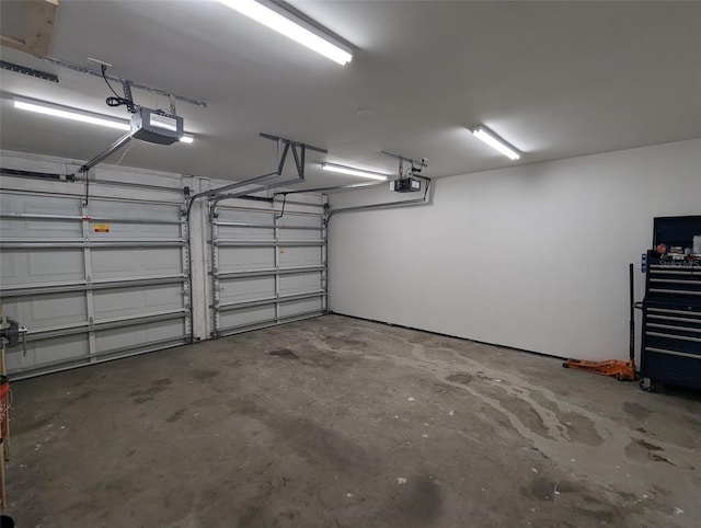 613 Valley Hill Dr, Brandon, FL 33510 - garage featuring a garage door opener