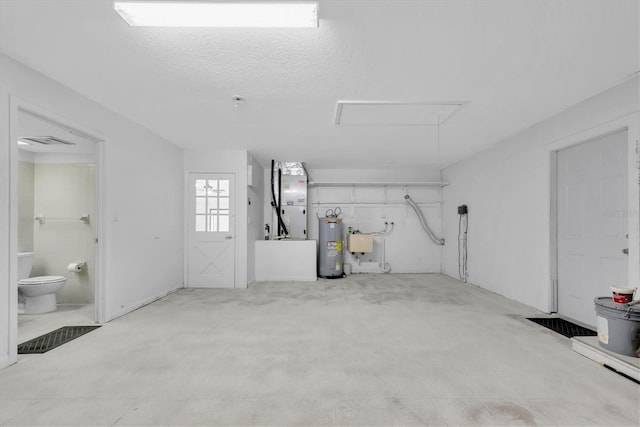 11797 David Ct, Largo, FL 33778 - garage with water heater and heating unit