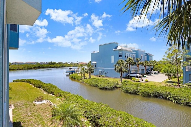 property view of water