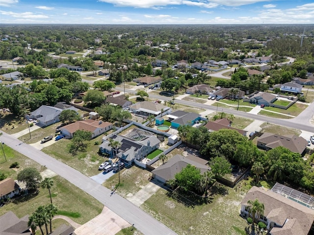 birds eye view of property featuring a residential view