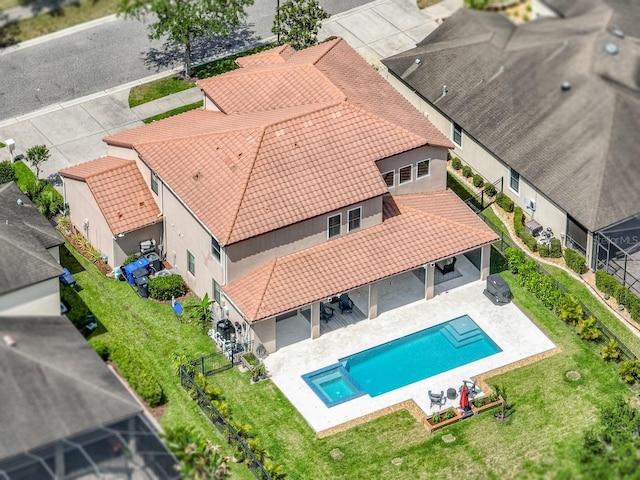 aerial view
